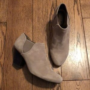 Vaneli beige booties. Size 9